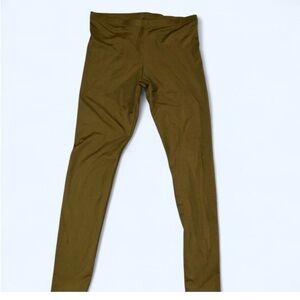 Felina Green Leggings Slim Fit Tapered